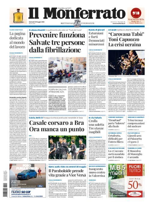 Il Monferrato - Edizione 35 del 10/05/2022